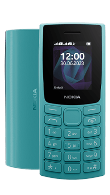 Nokia 105 2024 Cyan