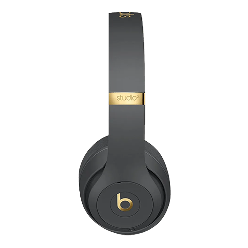 Beats Studio 3 wireless noise-cancelling headphones Shadow Grey Front