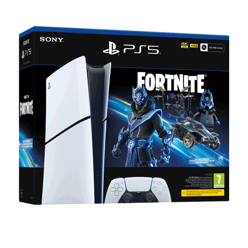 PlayStation5 Digital Edition - Fortnite Cobalt Star Bundle (model group slim)